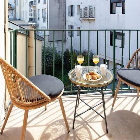 L19 1Bdr Massena Central 2Mins Sea/Promenadeac/Balcony Nice Buitenkant foto
