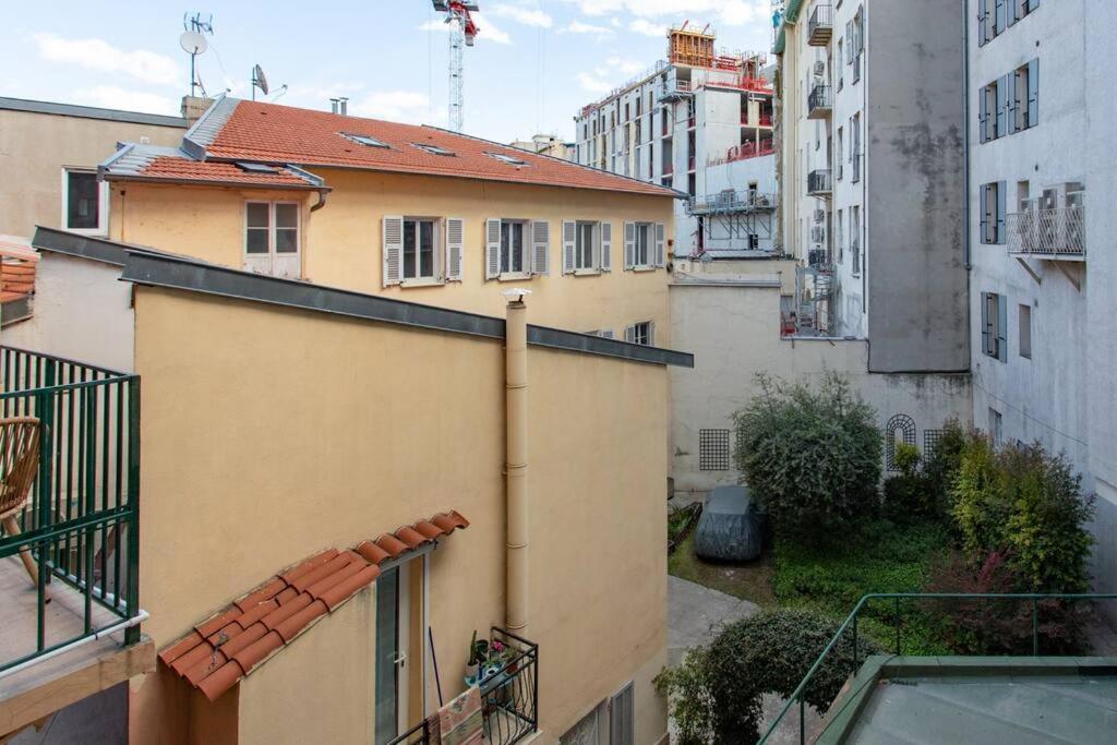 L19 1Bdr Massena Central 2Mins Sea/Promenadeac/Balcony Nice Buitenkant foto